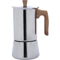 Cafetera de acero inoxidable, apta para todo tipo de cocinas Zero PYREX, 9 tazas Cafetera de acero inoxidable, apta para todo tipo de cocinas Zero PYREX, 9 tazas