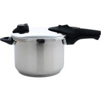Olla a presión, acero inoxidable apta para todo tipo de cocinas ZERO PYREX , 6 litros Olla a presión, acero inoxidable apta para todo tipo de cocinas ZERO PYREX , 6 litros