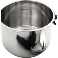 Olla a presión, acero inoxidable apta para todo tipo de cocinas ZERO PYREX , 6 litros