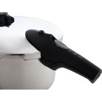 Olla a presión, acero inoxidable apta para todo tipo de cocinas ZERO PYREX , 6 litros