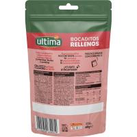 Bocaditos rellenos con buey para gatos ULTIMA, bolsa 60 g