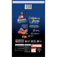 Alimento c/ jamón Enrique Tomás BREKKIES DELICIOUS, saco 7,25 kg