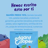 Pienso de salmón s/ cereal perro mini EDGARD&COOPER, saco 700 g