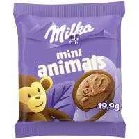 Galleta mini animals MILKA, bolsa 99,5 g