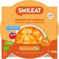 Raviolis de calabaza en salsa de tomate SMILEAT, tarrina 190 g
