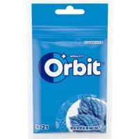 ORBIT menta zaporeko txiklea, poltsa 29 g