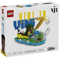 LEGO Editions Vini Jr.: Futboleko Fenomenoak, gom. adina: +10 urte LEGO Editions Vini Jr.: Futboleko Fenomenoak, gom. adina: +10 urte