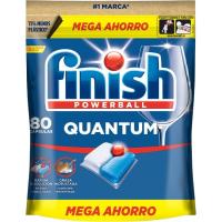 Lavavajillas máquina FINISH QUANTUM, bolsa 80 dosis Lavavajillas máquina FINISH QUANTUM, bolsa 80 dosis
