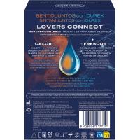 Lubricantes estimulantes lovers connect DUREX, pack 2X50 ml