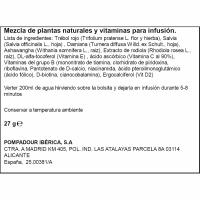 Infusión menopausia POMPADOUR, caja 15 uds