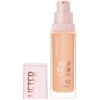 Maquillaje lifter plump&glow 114 MAYBELLINE, 1 ud
