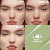 Corrector facial iar concealer green MAYBELLINE, 1 ud