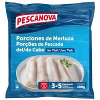 Porciones de merluza del Cabo sin piel PESCANOVA, bolsa 400 g Porciones de merluza del Cabo sin piel PESCANOVA, bolsa 400 g