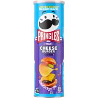 Patatas Cheesburger PRINGLES, lata 165 g Patatas Cheesburger PRINGLES, lata 165 g