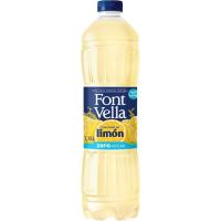 Agua con limón FONT VELLA ZERO, botella 1,15 litros Agua con limón FONT VELLA ZERO, botella 1,15 litros