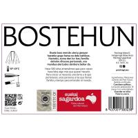 Sidra natural edición especial Bostehun PETRITEGI, botella 75 cl