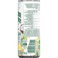 Agua mineral con gas Piña Beach MAISON PERRIER, lata 25 cl