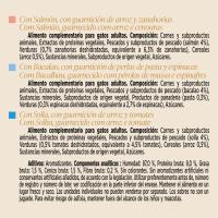 Soup royale con salmón, bacalao para gato GOURMET, pack 6x45 g