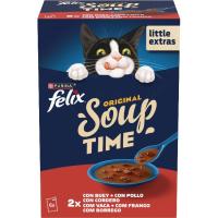 FÉLIX katuentzako soup haragiekin, sorta 6x48 g FÉLIX katuentzako soup haragiekin, sorta 6x48 g