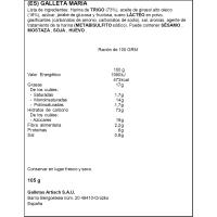 Galletas mini Marbú ARTIACH, caja 105 g