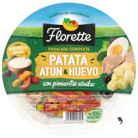Ensalada completa de patata, atún y huevo FLORETTE, bowl 290 g