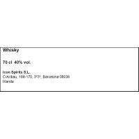 Whisky Black Bush BUSHMILLS, botella 70 cl