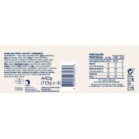 Yogur griego sabor tarta de arándanos OIKOS, pack 4x110 g