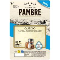 Queso de vaca gallega PAMBRE, lonchas, bandeja 150 g Queso de vaca gallega PAMBRE, lonchas, bandeja 150 g