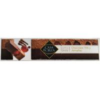 Turrón de chocolate-armañac y guindas CASA ECEIZA, tableta 250 g