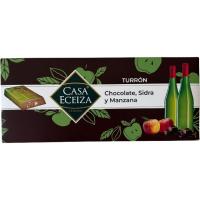 Turrón de sidra y manzana CASA ECEIZA, tableta 200 g Turrón de sidra y manzana CASA ECEIZA, tableta 200 g