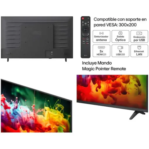 Televisor Qned Miniled 4K 43" Smart 43QNED70B6C LG
