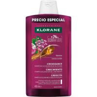 KLORANE hazkuntza bizkortzeko xanpua, potoa 400 ml KLORANE hazkuntza bizkortzeko xanpua, potoa 400 ml