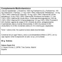 Vitaminas energía mental MULTICENTRUM, sobres 20 uds