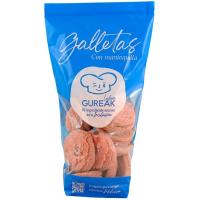 Galleta de mantequilla, frambuesa-chocolate GUREAK, bolsa 200 g