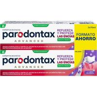 Dentíifrico refuerza y protege PARODONTAX, pack 2x75 ml