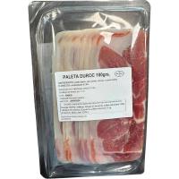 Paleta 50% duroc BASURDE SELECCIÓN, lonchas, bandeja 100 g
