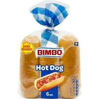 Hot Dog 6 uds BIMBO, paquete 330 g Hot Dog 6 uds BIMBO, paquete 330 g