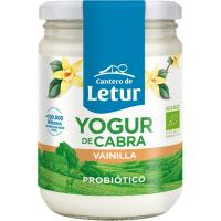 Yogur de cabra con vainilla CANTERO DE LETUR, frasco 420 g