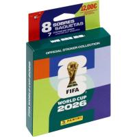 Ecoblister 8 Sobres Mundial World Cup 2026 PANINI