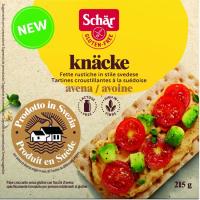 Rebanadas de avena crujientes s/ gluten knacke SCHAR, caja 215 g Rebanadas de avena crujientes s/ gluten knacke SCHAR, caja 215 g