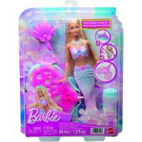 Barbie Muñeca sirena pompas de jabón, edad rec:+3 años BARBIE Barbie Muñeca sirena pompas de jabón, edad rec:+3 años BARBIE