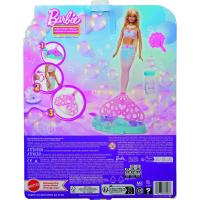 Barbie Muñeca sirena pompas de jabón, edad rec:+3 años BARBIE