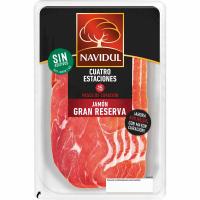 Jamón gran reserva NAVIDUL, bandeja 70 g Jamón gran reserva NAVIDUL, bandeja 70 g