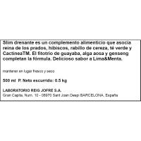 Slim drenante sabor lima-menta FORTE PHARMA, botella 500 ml