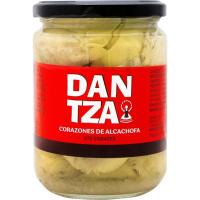 Corazones de alcachofa DANTZA, frasco 250 g
