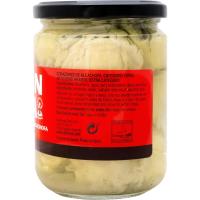 Corazones de alcachofa DANTZA, frasco 250 g