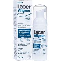 Espuma bucal Aligner para ortodoncia LACER, bote 50 ml