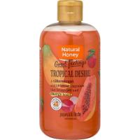 Gel de ducha tropical desire NATURAL HONEY, botella 500 ml