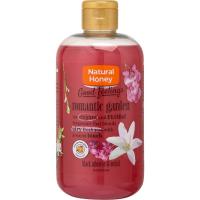 Gel de ducha romantic garden NATURAL HONEY, botella 500 ml