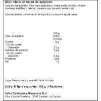 Atún claro en salsa de salpicón CALVO, pack 3x70 g
